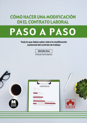 PASO A PASO. CMO HACER UNA MODIFICACIN EN EL CONTRATO LABORAL