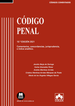 CDIGO PENAL - CDIGO COMENTADO 18 ED. 2021