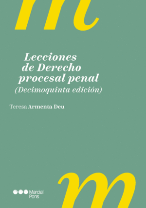 LECCIONES DE DERECHO PROCESAL PENAL 15. ED.