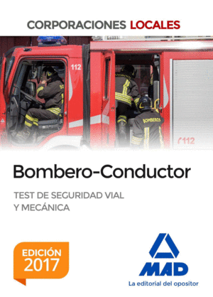 BOMBERO CONDUCTOR TEST DE SEGURIDAD VIAL Y MECNICA