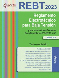 REGLAMENTO ELECTROTECNICO PARA BAJA TENSION. REBT 2023.