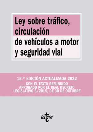 LEY SOBRE TRFICO, CIRCULACIN DE VEHCULOS A MOTOR Y SEGURIDAD V
