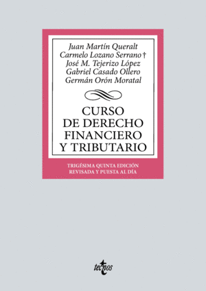 CURSO DE DERECHO FINANCIERO Y TRIBUTARIO