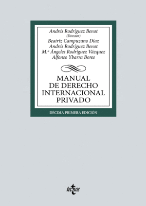 MANUAL DE DERECHO INTERNACIONAL PRIVADO