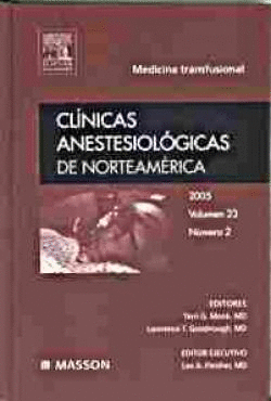 *** CLINICAS ANESTESIOLOGICAS DE NORTEAMERICA 2005 VOL.23 N 2