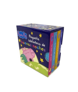 PEPPA PIG. LIBRO JUGUETE - PEQUEA BIBLIOTECA DE BUENAS NOCHES