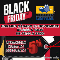 HORARIO ESPECIAL BLACK FRIDAY